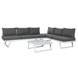 Ensemble Canapé + Table Home ESPRIT Métal 130 x 68 x 65 cm