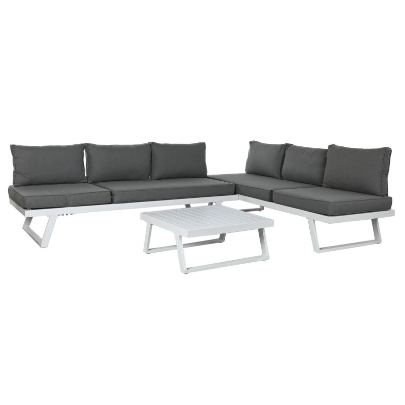 Ensemble Canapé + Table Home ESPRIT Métal 130 x 68 x 65 cm