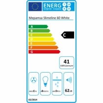 Hotte standard Mepamsa 236245 290 m³/h 65W 60 cm Blanc 300 m3/h