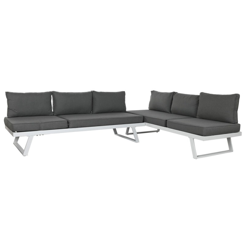 Wohnzimmer Sitzgruppe mit Tisch Home ESPRIT Metall 130 x 68 x 65 cm