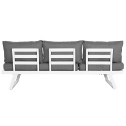 Wohnzimmer Sitzgruppe mit Tisch Home ESPRIT Metall 130 x 68 x 65 cm