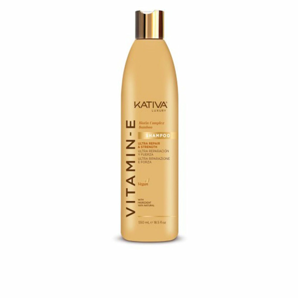 Shampooing Kativa Biotina & Bamboo Vitamine E (550 ml)