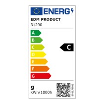 LED Tube EDM 31290 NA C 18 W 9 W T8 1460 Lm Ø 2,6 x 60 cm 6500 K (6500 K)