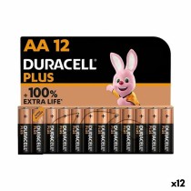 Alkali-Mangan-Batterie DURACELL Plus 1,5 V LR06 (12 Stück)