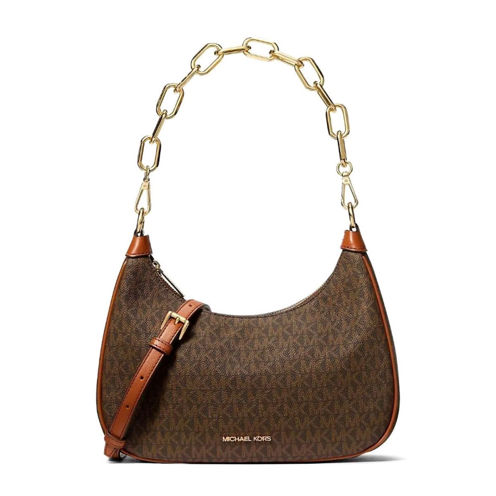 Damen Handtasche Michael Kors CORA-BROWN Braun 27 x 21 x 7 cm