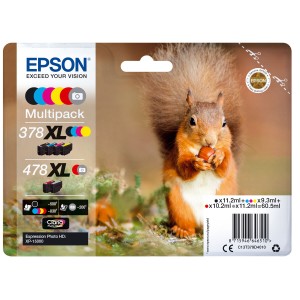 Cartouche d'encre originale Epson C13T379D4010 Multicouleur