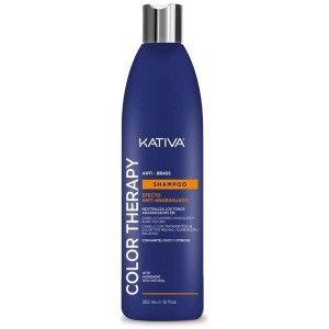 Shampoing Neutraliseur de Couleur Kativa Color Therapy Traitement anti-orange 355 ml