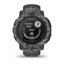 Montre intelligente GARMIN Instinct 2 Camo Edition Gris foncé 0,9" Noir Graphite