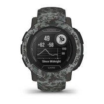 Montre intelligente GARMIN Instinct 2 Camo Edition Gris foncé 0,9" Noir Graphite