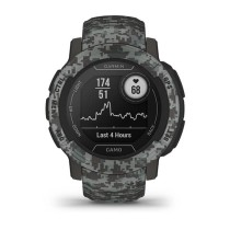 Montre intelligente GARMIN Instinct 2 Camo Edition Gris foncé 0,9" Noir Graphite