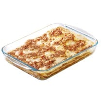 Ofenschüssel Pyrex Classic Vidrio Durchsichtig Glas rechteckig 40 x 27 x 6 cm (6 Stück)