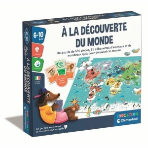 Lernspiel Clementoni À la découverte du monde (FR)