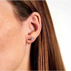 Boucles d´oreilles Femme Secrecy Argent 925 1,5 cm