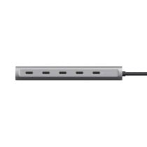 USB Hub Trust 25136 100 W Silver (1 Unit)