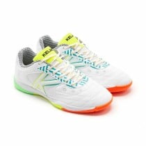 Chaussures de Futsal pour Adultes Kelme Indoor Copa Blanc Unisexe