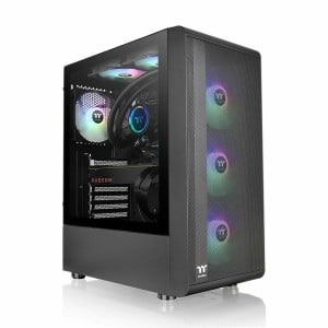 ATX Semi-tower Box THERMALTAKE S200 TG ARGB Black