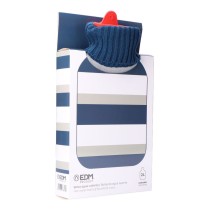 Hot Water Bottle EDM 76772 Multicolour Stripes Wool 2 L