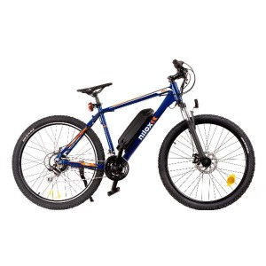 Vélo Électrique Nilox 30NXEB275VFM1V3 250 W 27,5" Noir/Bleu