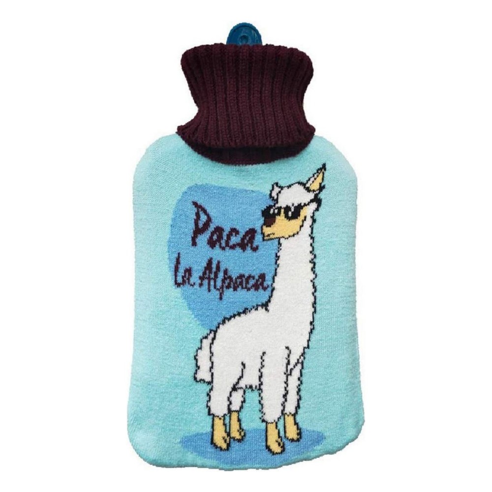 Hot Water Bottle EDM 76777 Celeste Wool 2 L