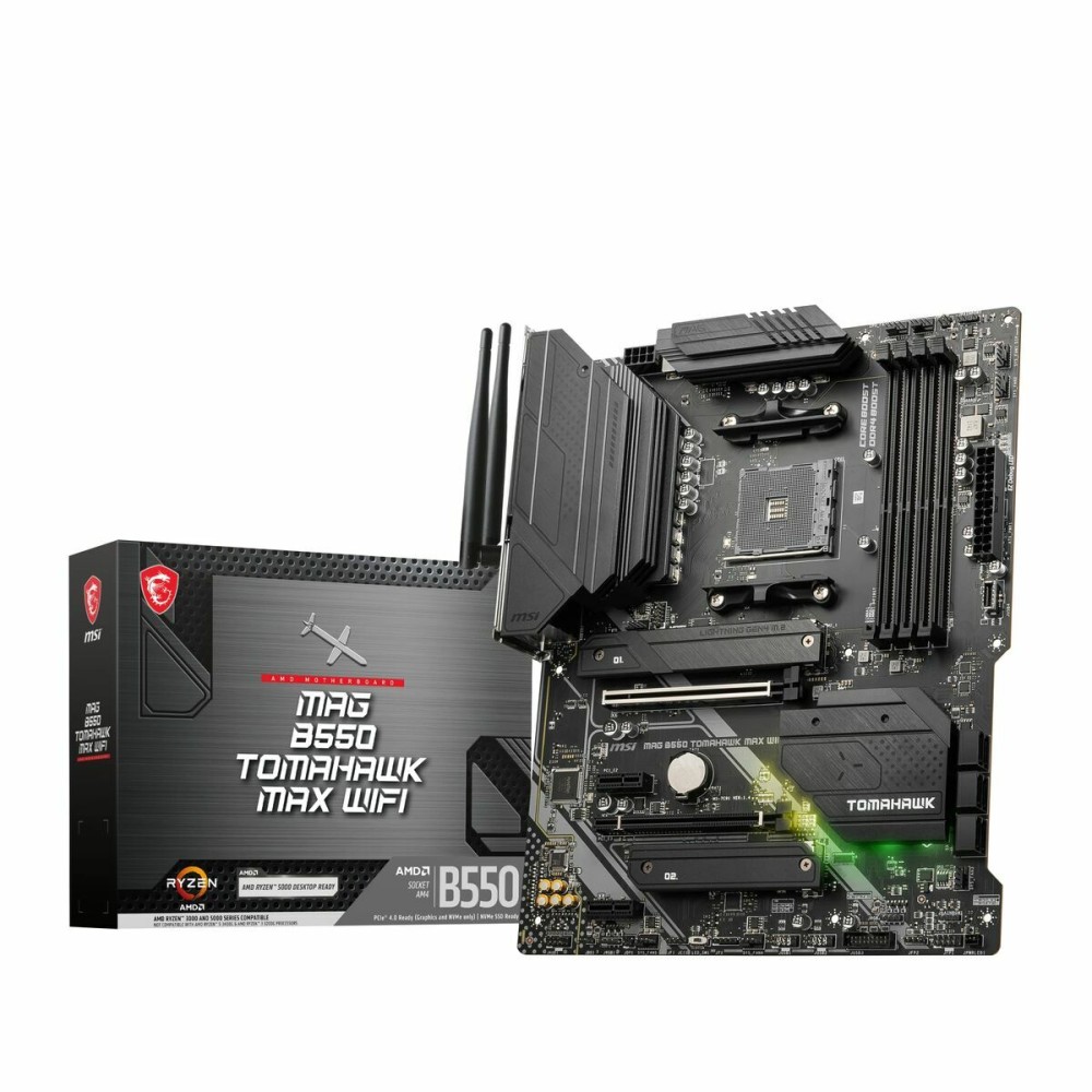 Motherboard MSI MAG B550 TOMAHAWK MAX WIFI AMD AM4 AMD B550 ATX