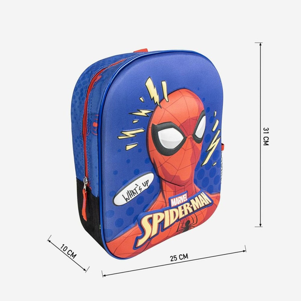 Schulrucksack Spider-Man Blau 8 X 32 X 26 CM