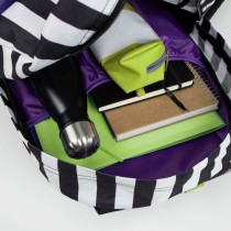 Lässiger Rucksack Beetlejuice Bunt 32 x 12 x 42 cm