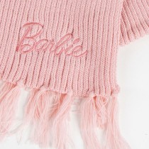 Hat and Scarf Barbie Pink