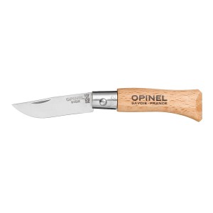 Couteau Opinel Nº2 Acier inoxydable Bois de hêtre 3,5 cm