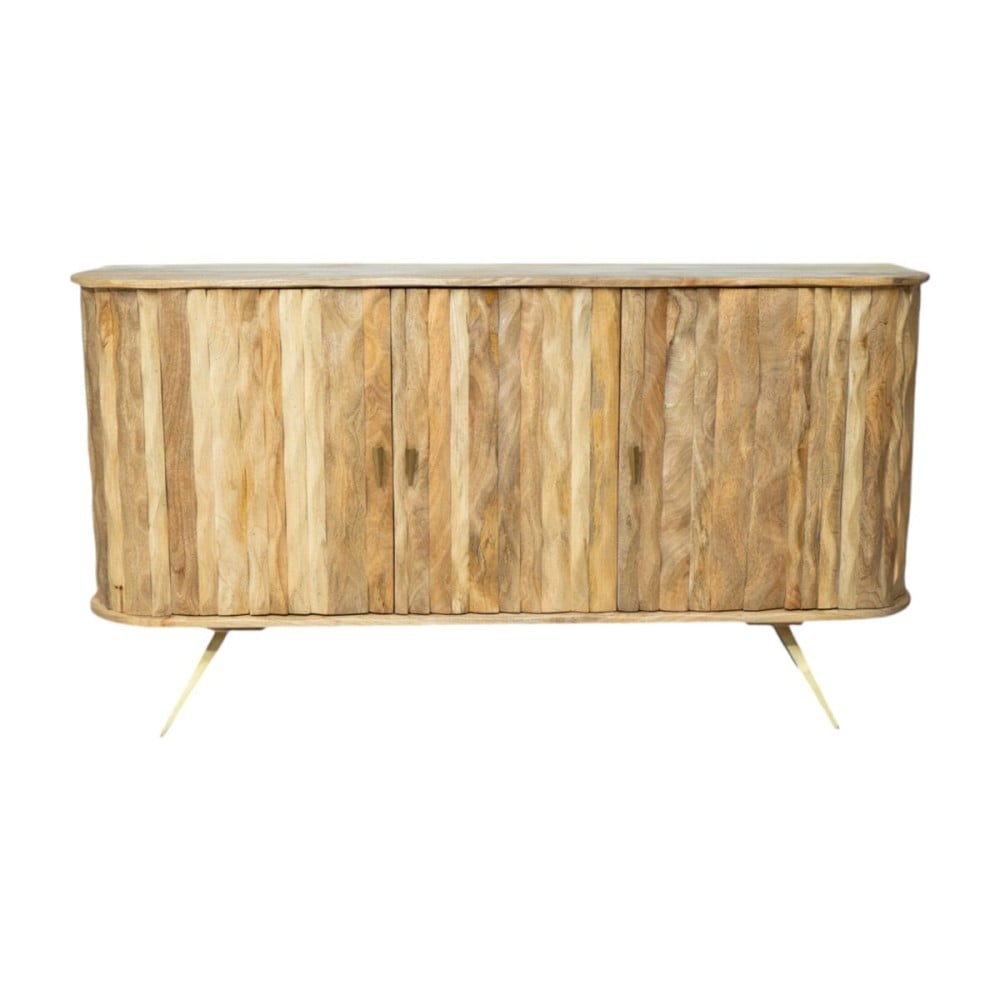 Buffet Romimex Doré Naturel Bois 152 x 83 x 40 cm