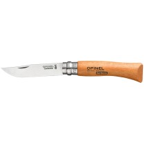 Couteau Opinel nº7 Acier au carbone Bois de hêtre 8 cm