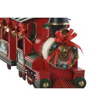 Décorations de Noël Home ESPRIT Rouge Vert Train 97 x 16 x 26,5 cm