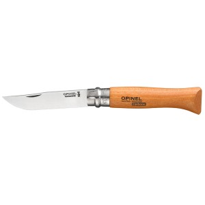 Messer Opinel nº9 Kohlenstoffstahl Buchenholz 9 cm