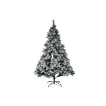 Sapin de Noël Home ESPRIT Vert PVC Métal Enneigé 155 x 155 x 240 cm