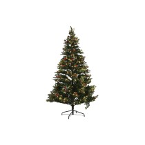 Sapin de Noël Home ESPRIT Rouge Vert PVC Métal 144 x 144 x 240 cm