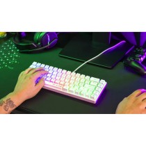 Tastatur The G-Lab KEYZ-HYDROGEN-W/SP Weiß