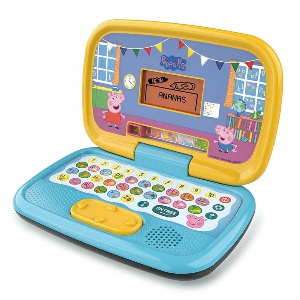 Ordinateur portable Vtech Peppa Pig 3-6 ans Jouet interactif