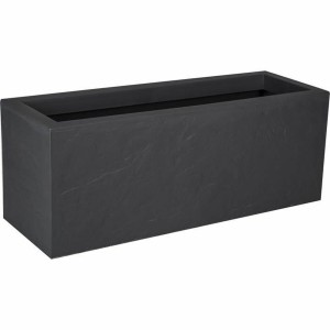 Blumentopf EDA   Schwarz Anthrazit 79,5 x 29,5 x 29,5 cm