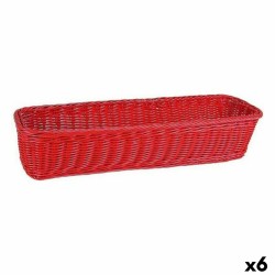 Tray Viejo Valle polypropylene Red 53 x 16,2 x 10 cm (6 Units)