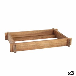 Holder Viejo Valle Acacia 26,5 x 16,2 x 4 cm (3 Units)