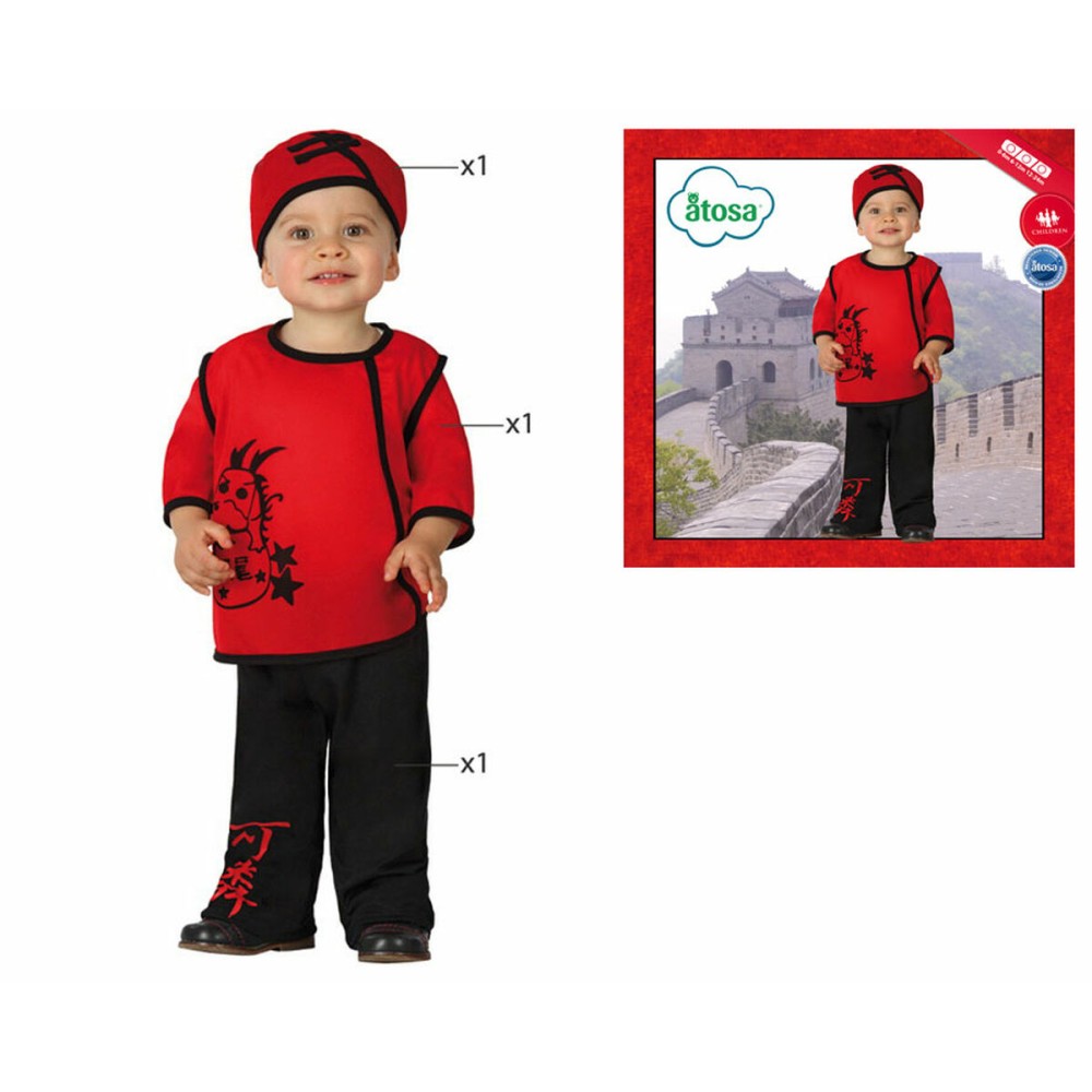 Costume for Babies Chinese (3 pcs)