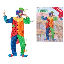 Costume for Adults Th3 Party 9449 Multicolour Circus (3 Pieces)