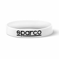 Bracelet Homme Sparco S099093BI10 Silicone 9 cm Blanc (Taille unique) (10 Unités)