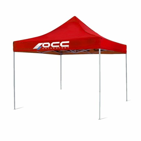 Tente OCC Motorsport OCCCARP02 Racing Rouge Polyester 420D Oxford 3 x 3 m