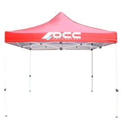 Tente OCC Motorsport OCCCARP02 Racing Rouge Polyester 420D Oxford 3 x 3 m