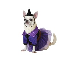 Dog Costume Witch Size L