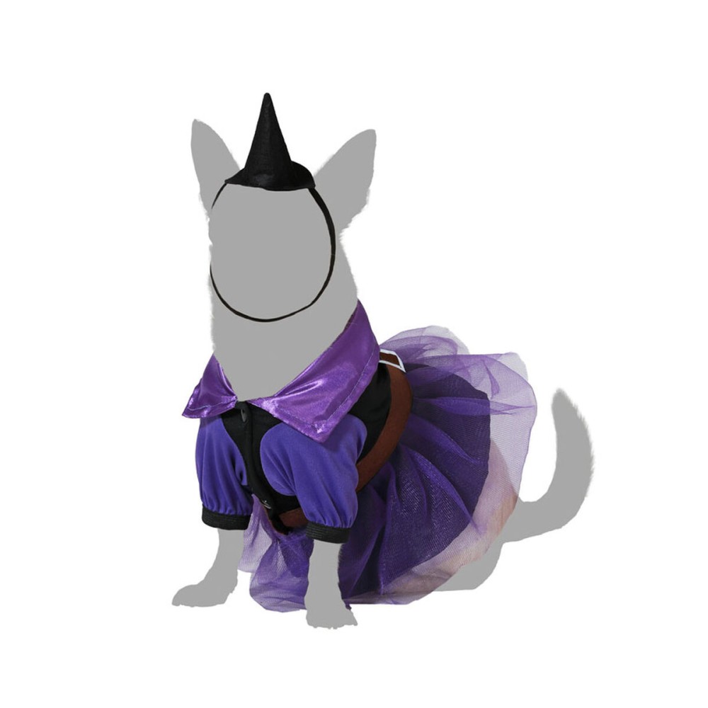 Dog Costume Witch Size S