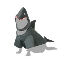 Dog Costume Size S Shark