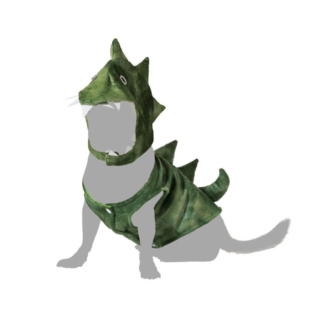 Dog Costume Size M Dinosaur