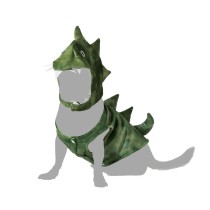 Dog Costume Size S Dinosaur