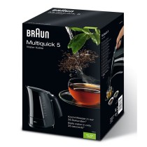 Elektrischer Wasserkocher mit LED-Licht Braun 533631 1,7 L Schwarz Kunststoff 3000 W 1,7 L